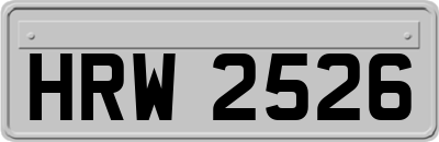 HRW2526