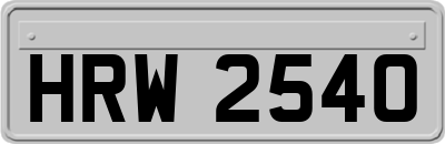 HRW2540