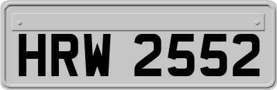 HRW2552