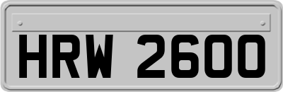 HRW2600