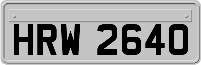 HRW2640