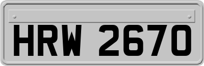 HRW2670