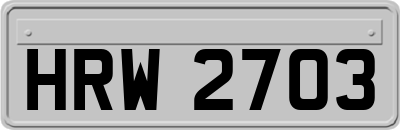 HRW2703