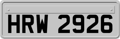 HRW2926