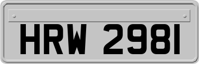 HRW2981