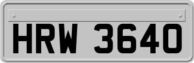 HRW3640