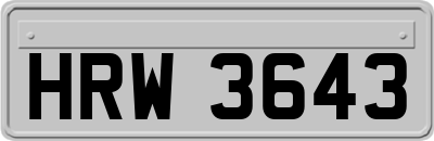 HRW3643