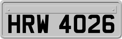 HRW4026