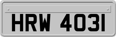 HRW4031
