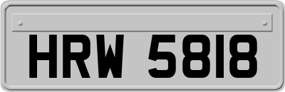 HRW5818
