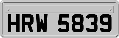 HRW5839