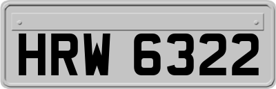 HRW6322