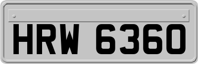 HRW6360
