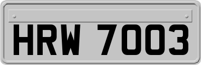 HRW7003