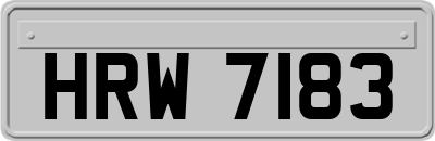 HRW7183
