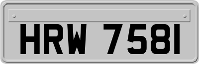 HRW7581