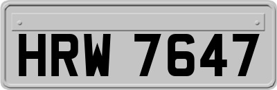 HRW7647