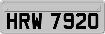HRW7920