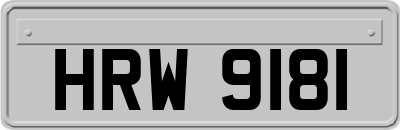 HRW9181