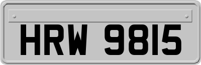 HRW9815