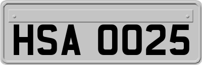 HSA0025