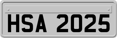 HSA2025