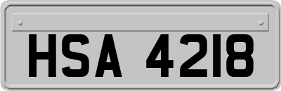 HSA4218