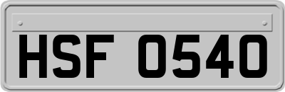 HSF0540