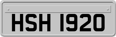 HSH1920