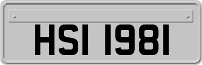 HSI1981
