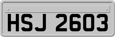 HSJ2603