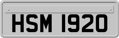 HSM1920
