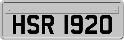 HSR1920