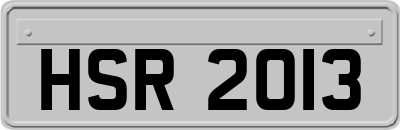 HSR2013