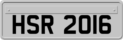 HSR2016