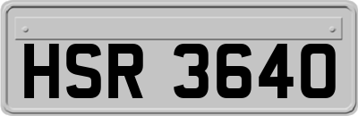 HSR3640
