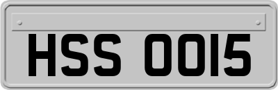 HSS0015