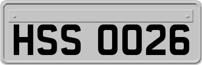 HSS0026
