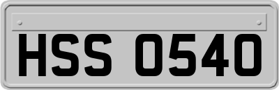 HSS0540