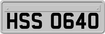 HSS0640