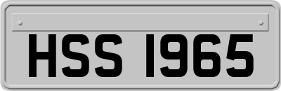 HSS1965