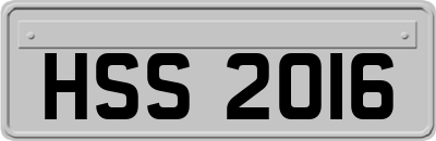 HSS2016