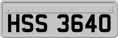HSS3640
