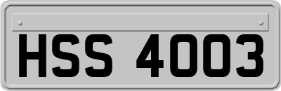 HSS4003