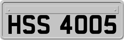 HSS4005