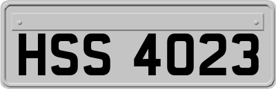 HSS4023