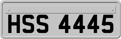 HSS4445