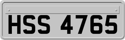 HSS4765