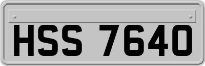 HSS7640