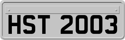 HST2003